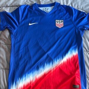 Nike USA Soccer Jersey Blue and Red